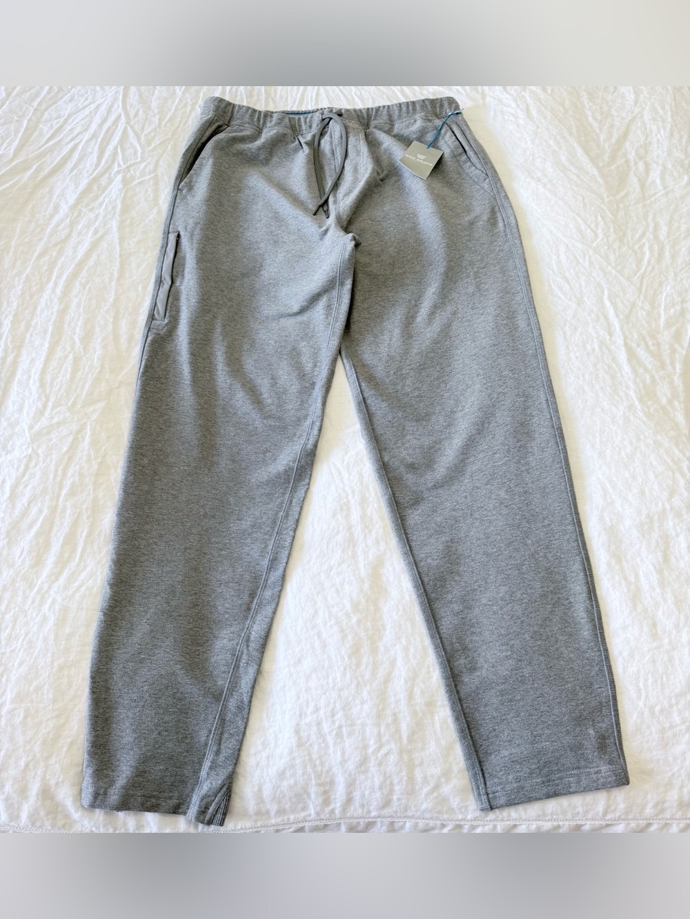 Mack Weldon | Men’s Large | Light Gray Heather Ace Relaxed Sweatpants | NWT